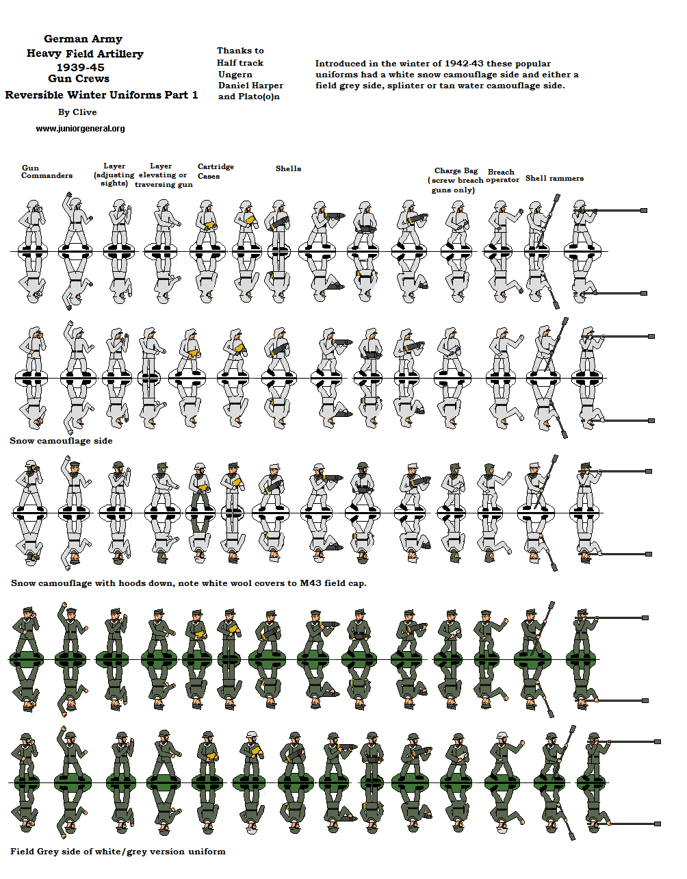 Heavy Artillery Gun Crews