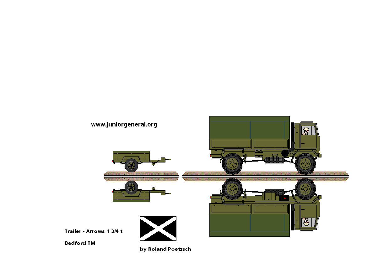 British Bedford TM Truck