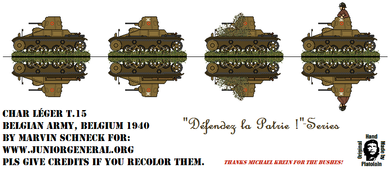 Belgian Char Leger T 15 Tank