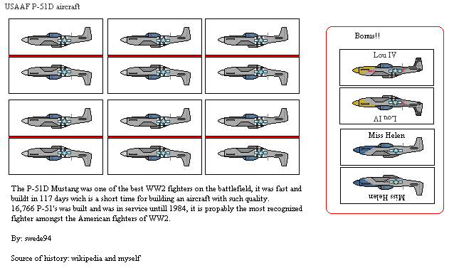 US P-51 Mustangs
