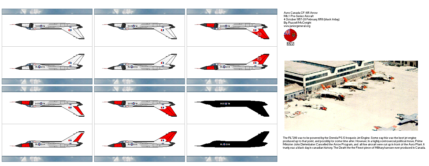 Canadian Avro CF-105 Arrow