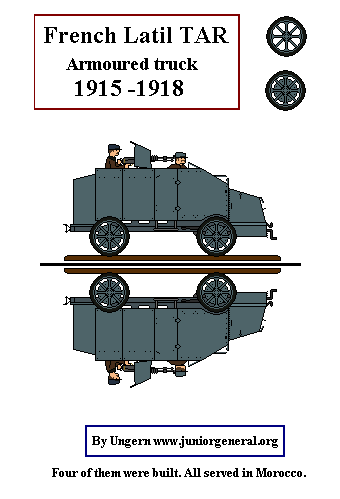 French Latil TAR Armored Truck
