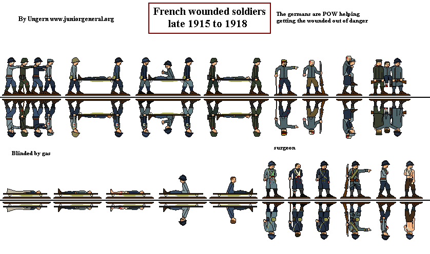 French Wounded