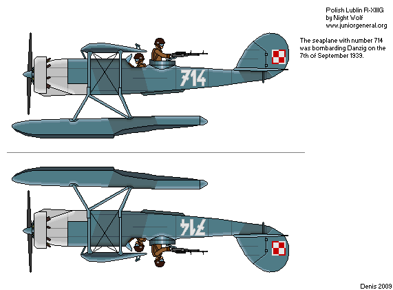 Lublin R-XIIID Seaplane