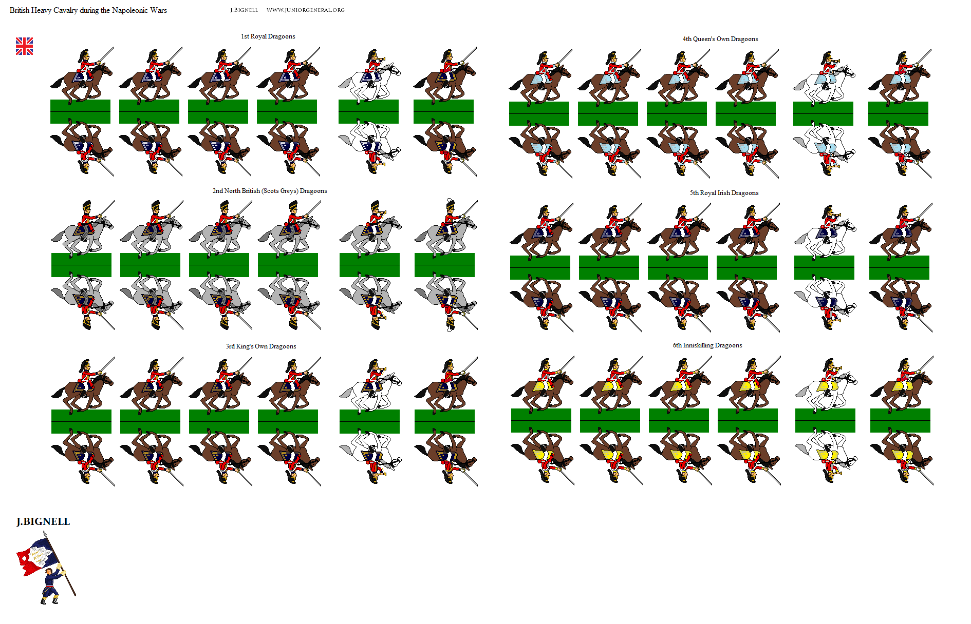 British Dragoons