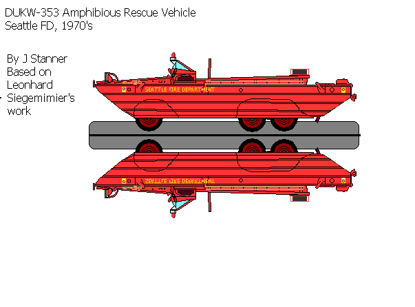 DUKW-353 Ampib Rescue Vehicle