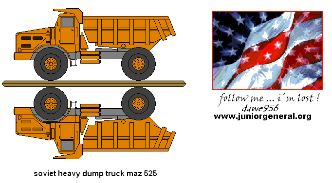 Russian Maz 525 Truck