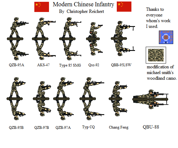 Chinese Infantry