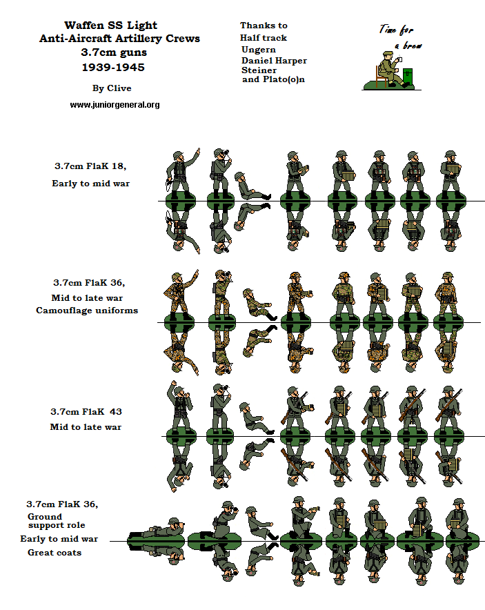 Anti-Aircraft Artillery Crews