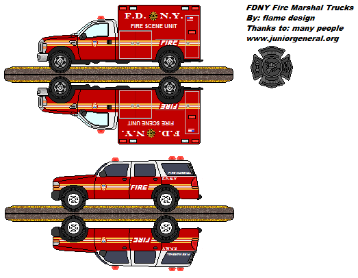 New York Fire Marshal Truck