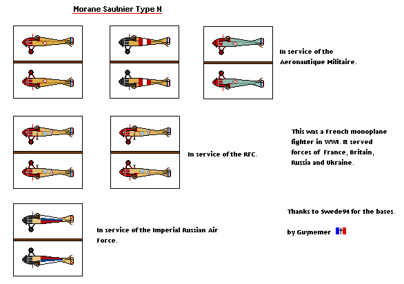 Morane Saulnier Type N (Micro-Scale)
