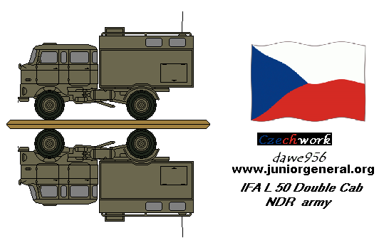 East German IFA L 50 Truck