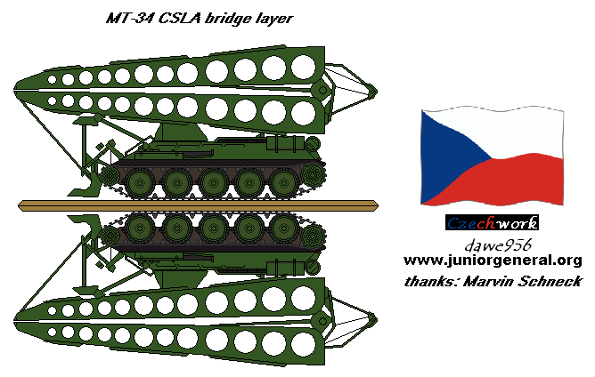 Czech MT-34 Bridge Layer