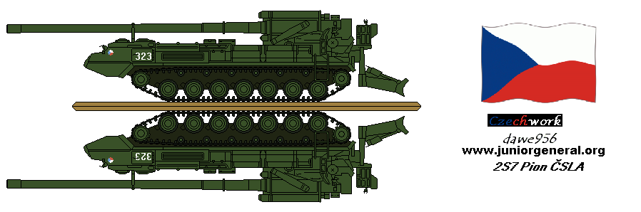 Czech 2S7 Pion