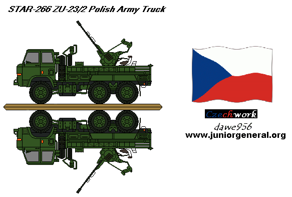 Polish STAR-266 ZU-23/2