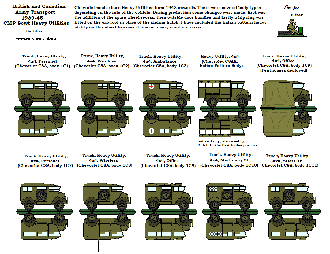 CMP 8cwt Heavy Utilities