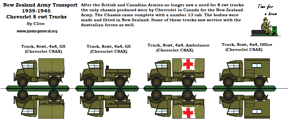Chevrolet 8cwt Trucks
