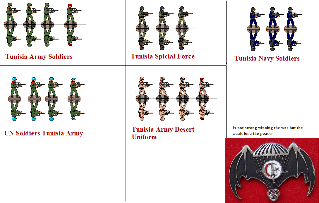 Tunisian Soldiers