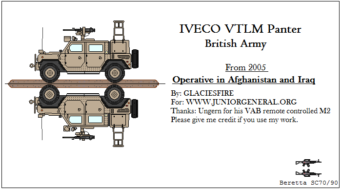 British IVECO VTLM Panter