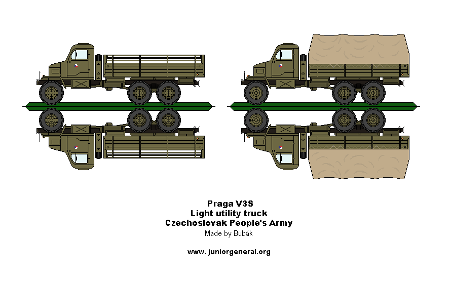 Czech Praga V3S Truck
