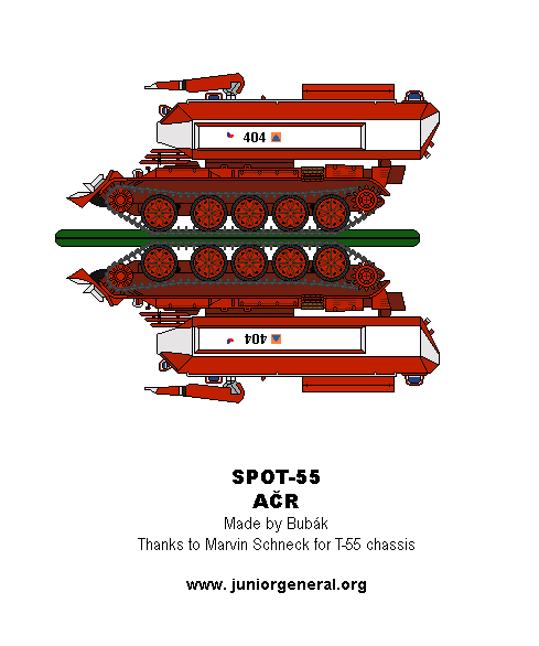 Czech SPOT-55 Fire Truck
