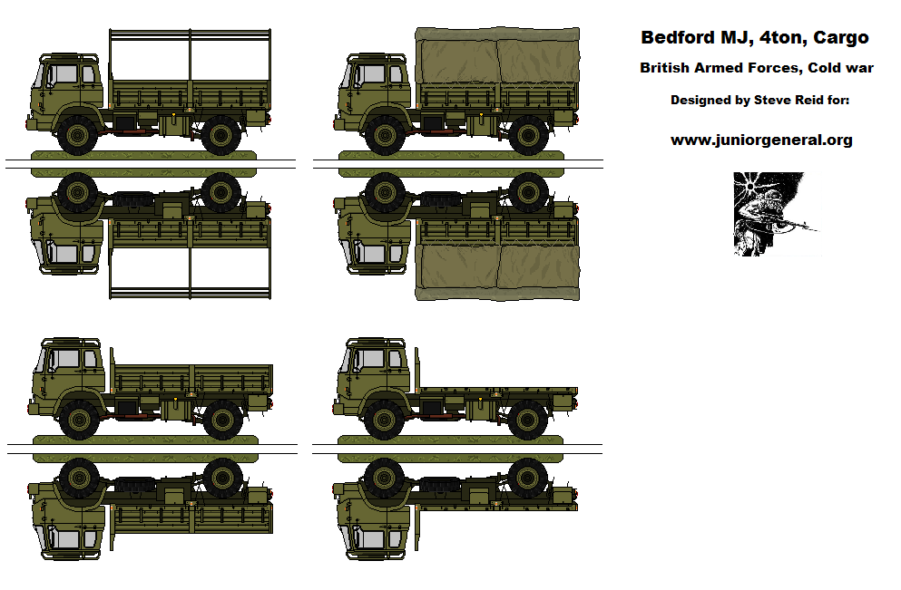 British Bedford MJ Truck