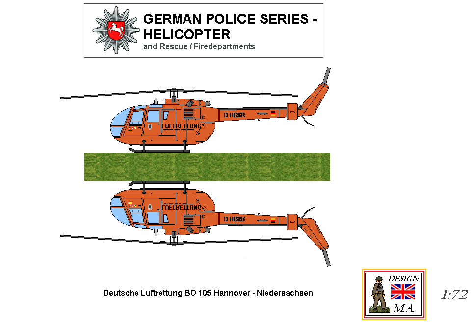 German Police Helicopter