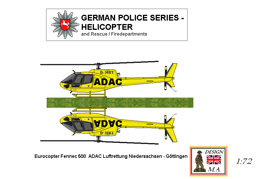 German Police Helicopter