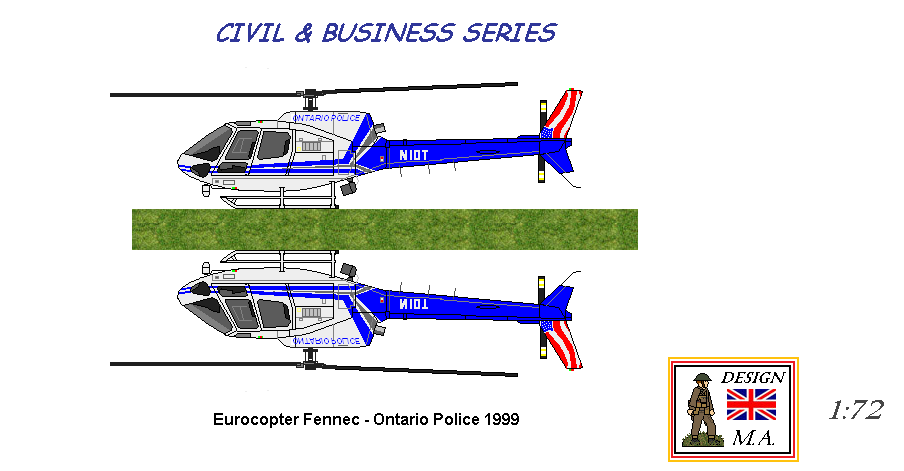 Canadian Police Helicopter