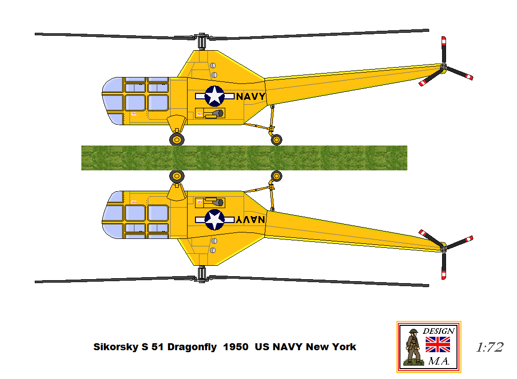US Sikorsky S51 Helicopter