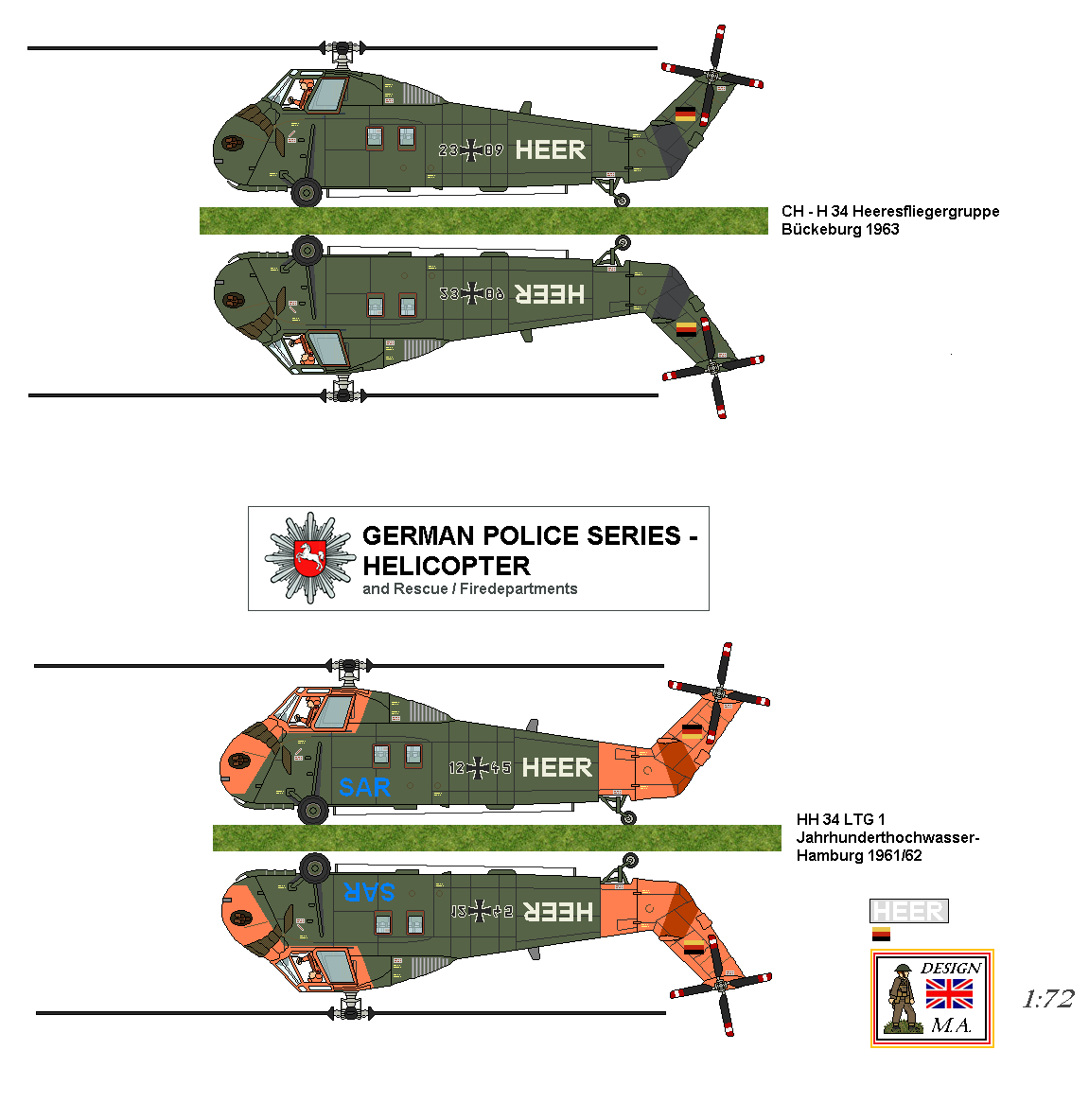 German Police Helicopter