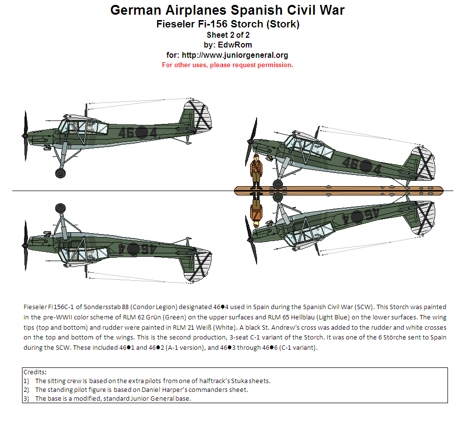 German Fieseler Fi-156 Storch