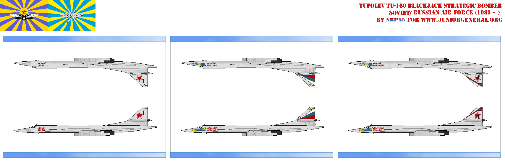 Soviet Tupolev TU-160 BlackJack