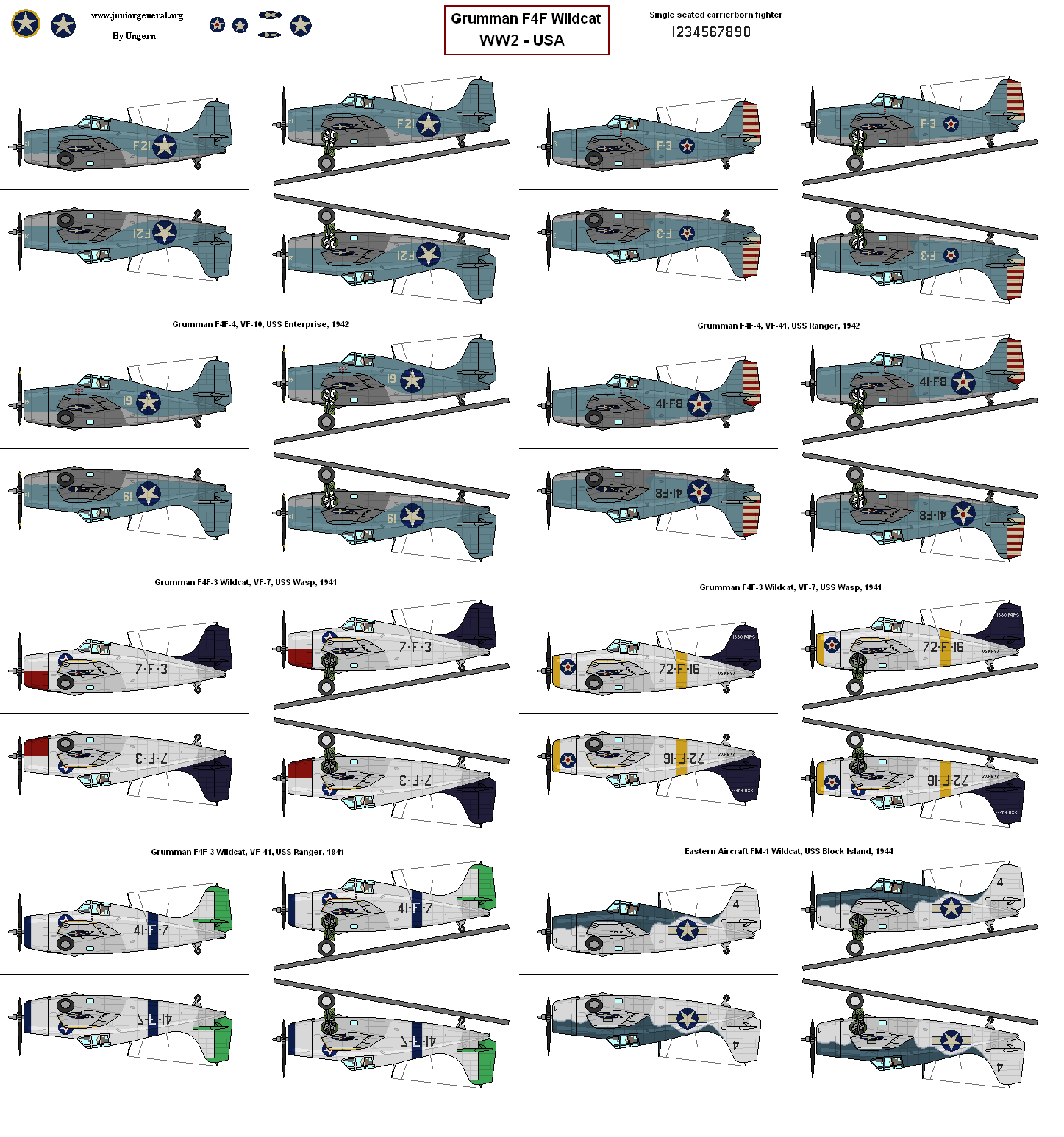 Grumman F4F Wildcats
