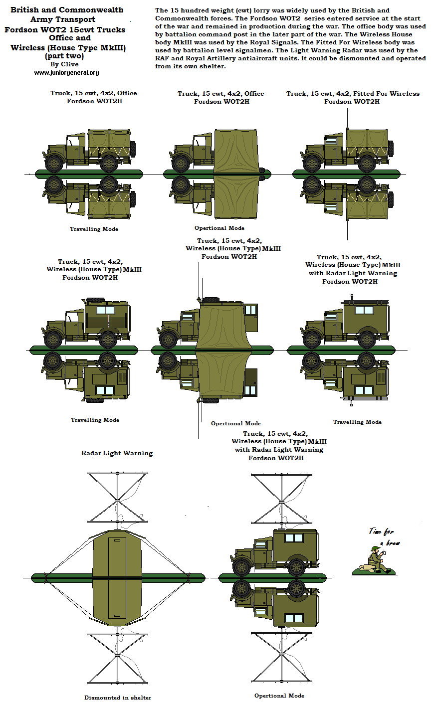Fordson WOT2 15 cwt Trucks