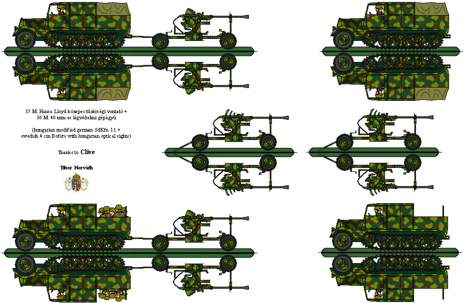 Hungarian 40mm Bofors