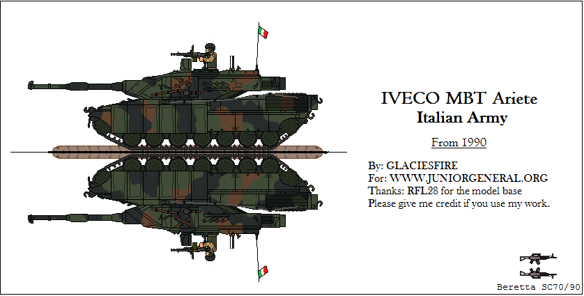 Italian Ariete Tank