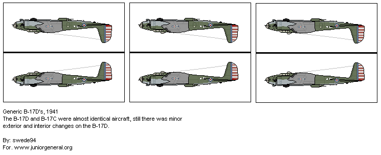 B-17D Bombers