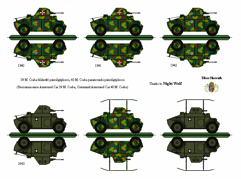 Hungarian 39M Csaba Armored Car