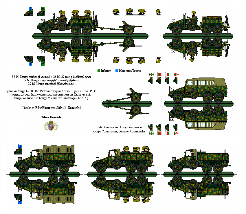 Hungarian 37M Krupp w/ Pak 35