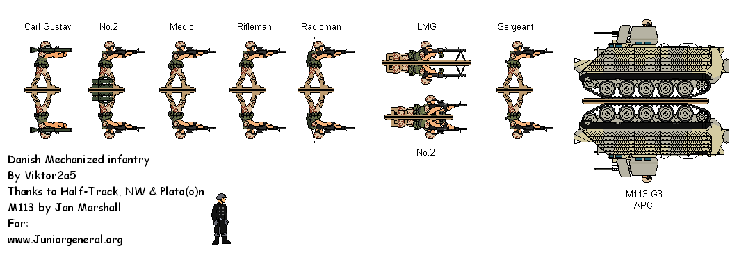 Danish Mechanized Infantry