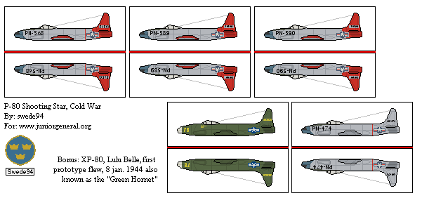 US P-80 Shooting Stars