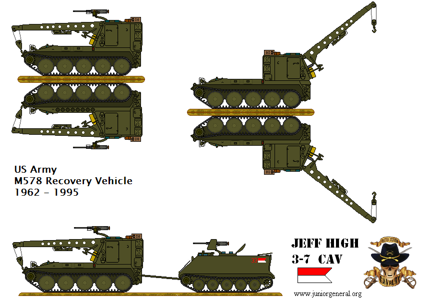 US M578 Recovery Vehicle