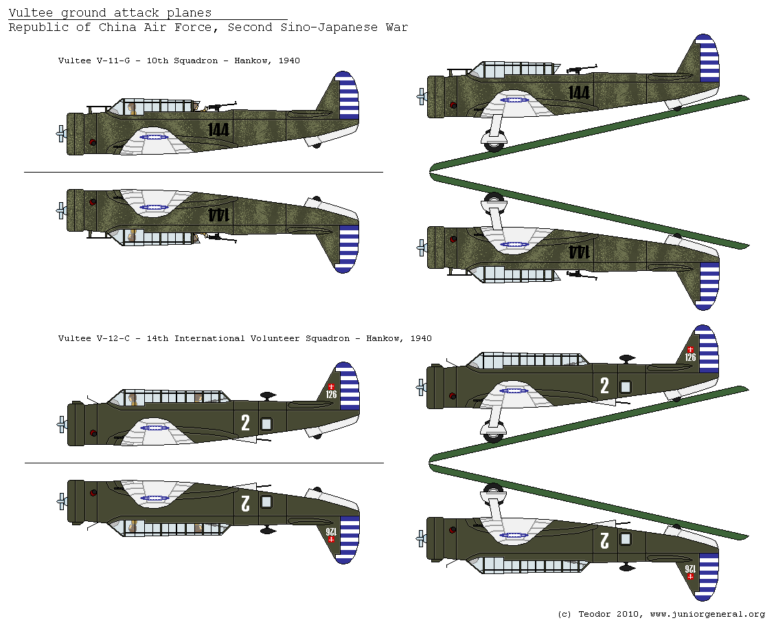 Chinese Vultee Plane