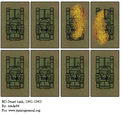 US M3 Stuart Tanks