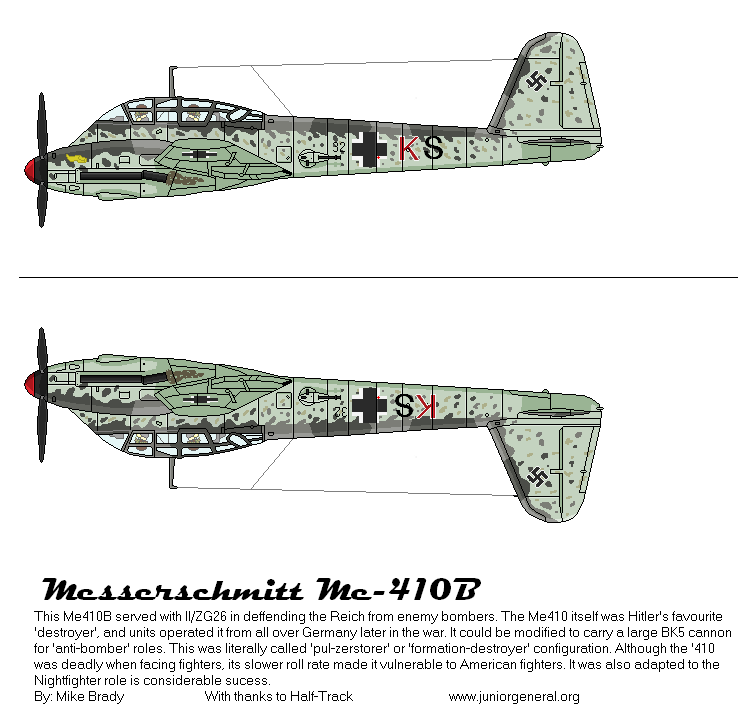 Messerschmitt Me-410B