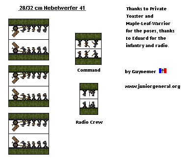 German 28/32 nebelwerfer 41