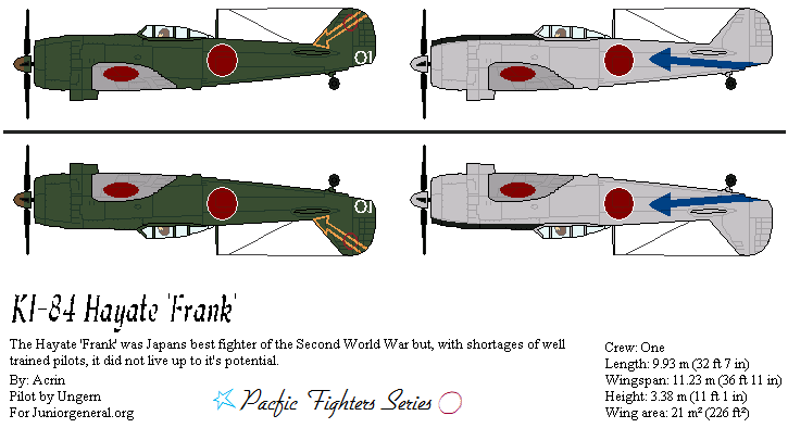 Ki-84 Hayate Frank