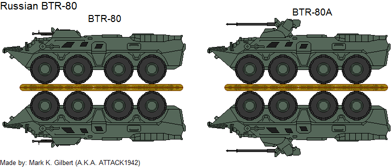 Russian BTR-80