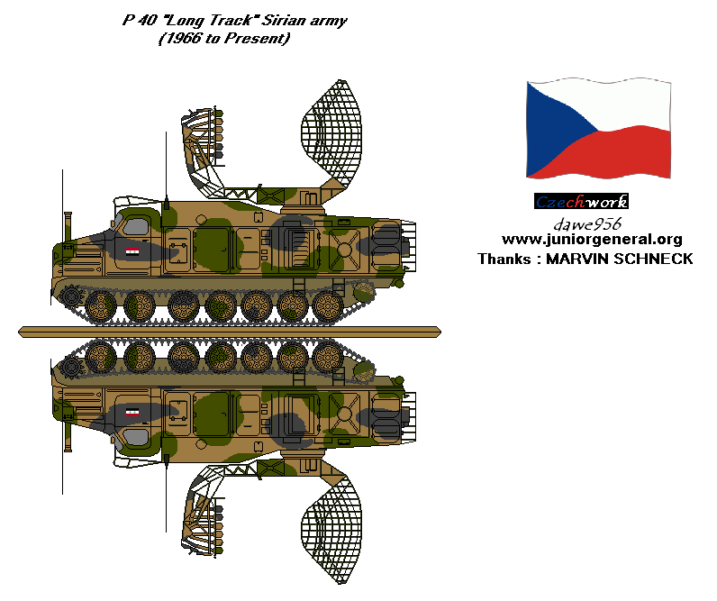 Syrian P 40 Long Track